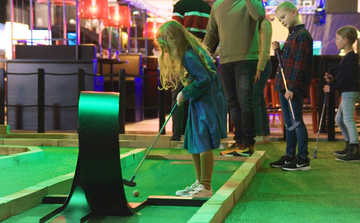sjov minigolf baner til familie og venner